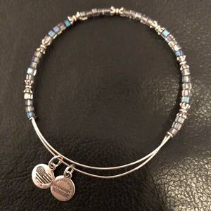 Alex and Ani beaded charm bracelet